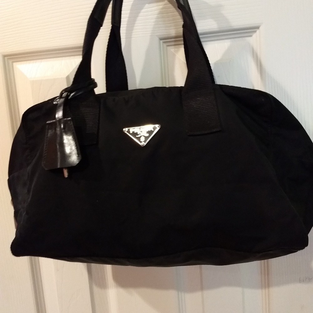 Prada bag.